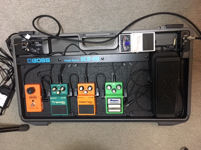 BOSS ペダル・ボード Pedal Board BCB-60で気持も新たに | 東京府中