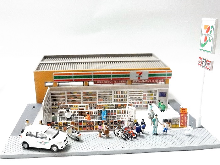 Nゲージジオラマ自宅新レイアウト製作記】 TOMIXコンビニエンスストア