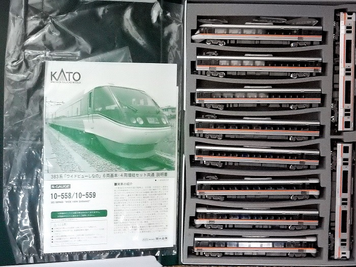 Nゲージ鉄道模型】KATO 383系「ワイドビューしなの」6両基本+増結2両