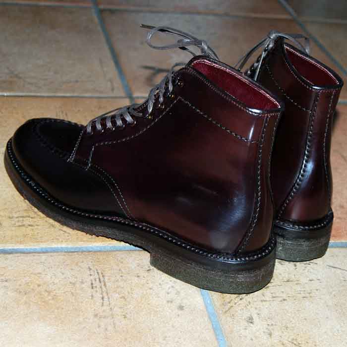 オールデン タンカーブーツ コードバン ダークバーガンディー | Lin