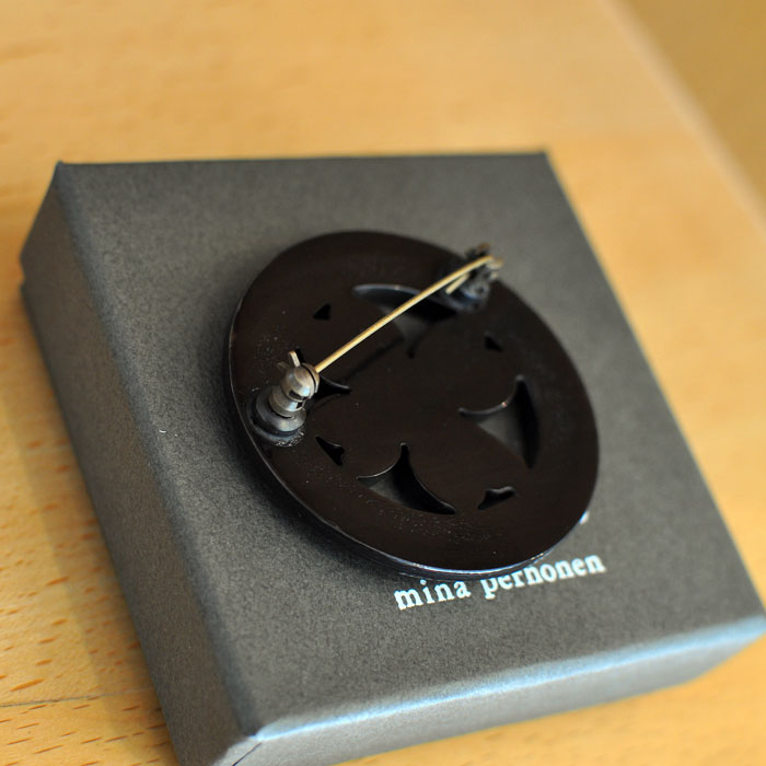 ミナペルホネン lucky clover ブローチ | Lin total fashion place blog