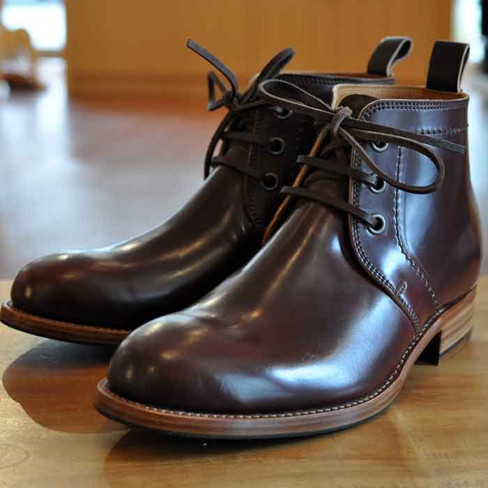 ショセHorween社コードヴァンチャッカブーツ | Lin total fashion