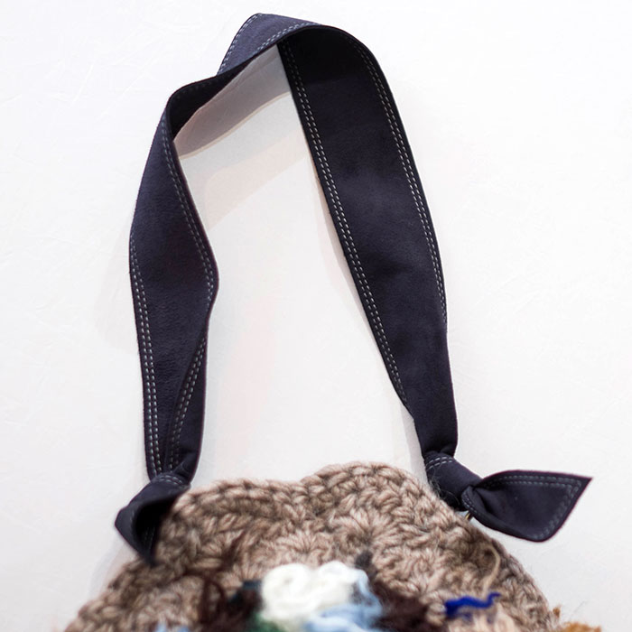 ミナペルホネン×ヒトミシノヤマ pot-au-feu bag/ポトフバッグ #blue