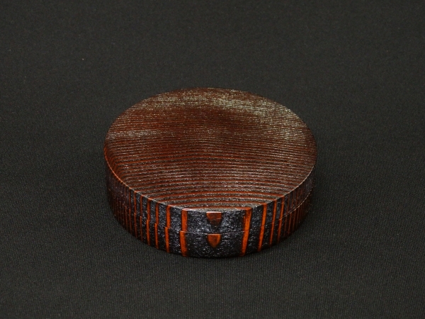 人間国宝 川北良造 唐松香合 共箱 | 坂井春明堂