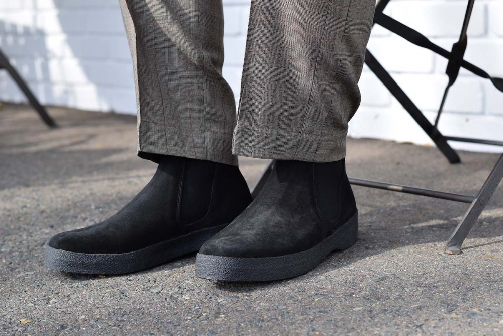 路面を気にせず快適な履き心地を、SANDERSのサイドゴアブーツ。 | 1989