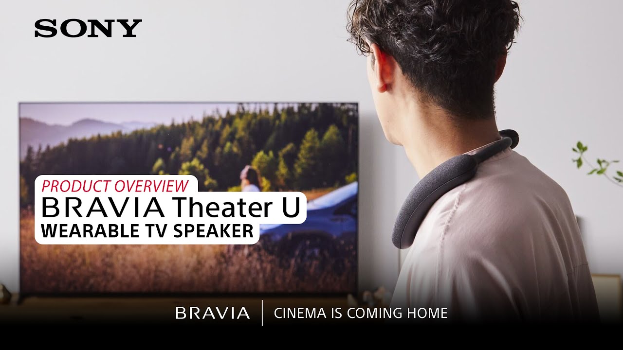 Sony BRAVIA Theater U Wearable TV Speaker | HT-AN7