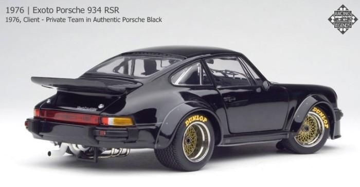 エグゾト 1/18 モデルカー 1976 ポルシェ 934 RSR