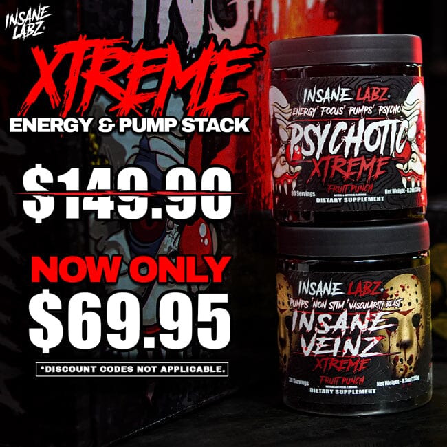 XTREME Energy & Pump Stack – Insane Labz