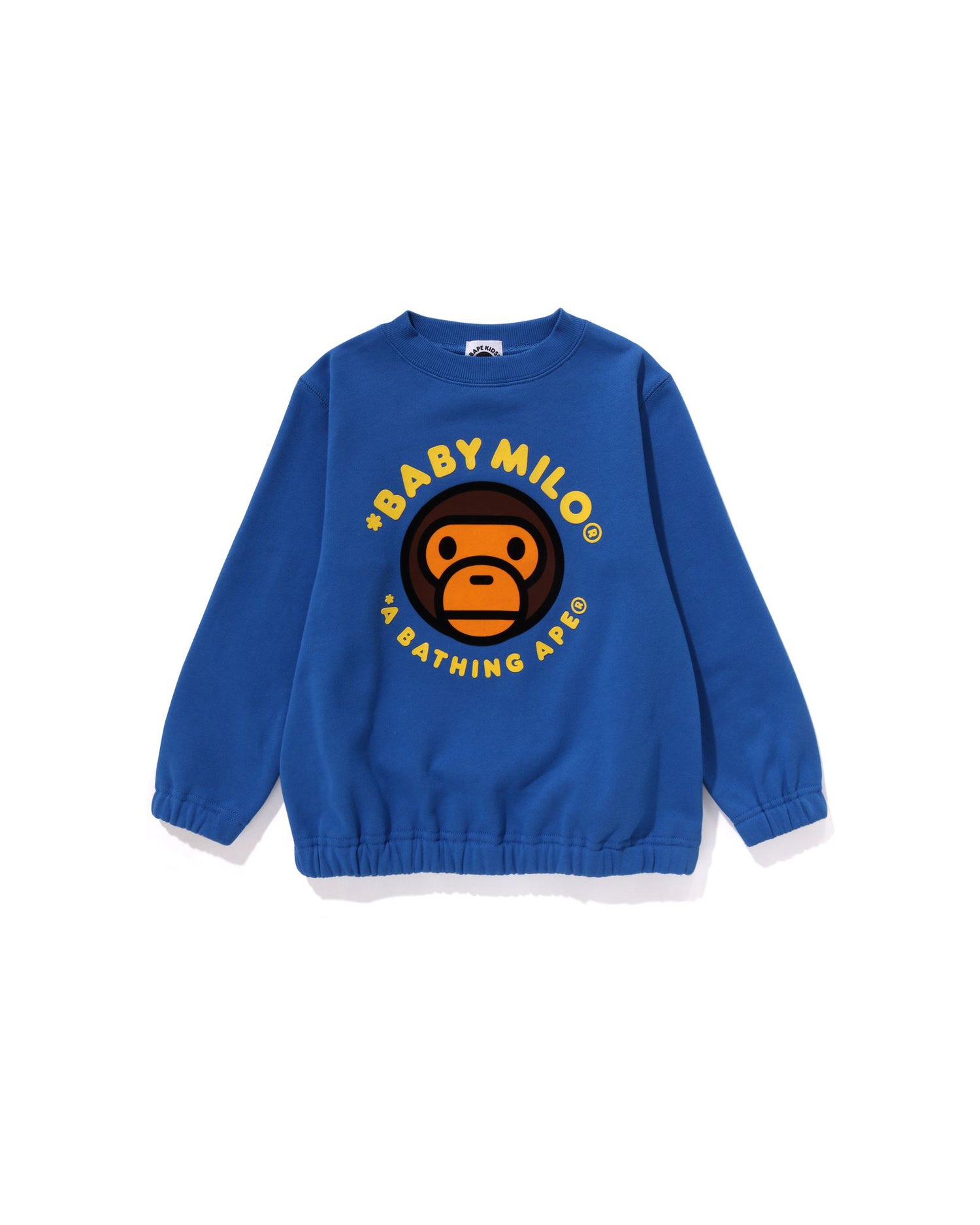 A BATHING APE® Kids Baby Milo Crewneck Sweatshirt | Bape official