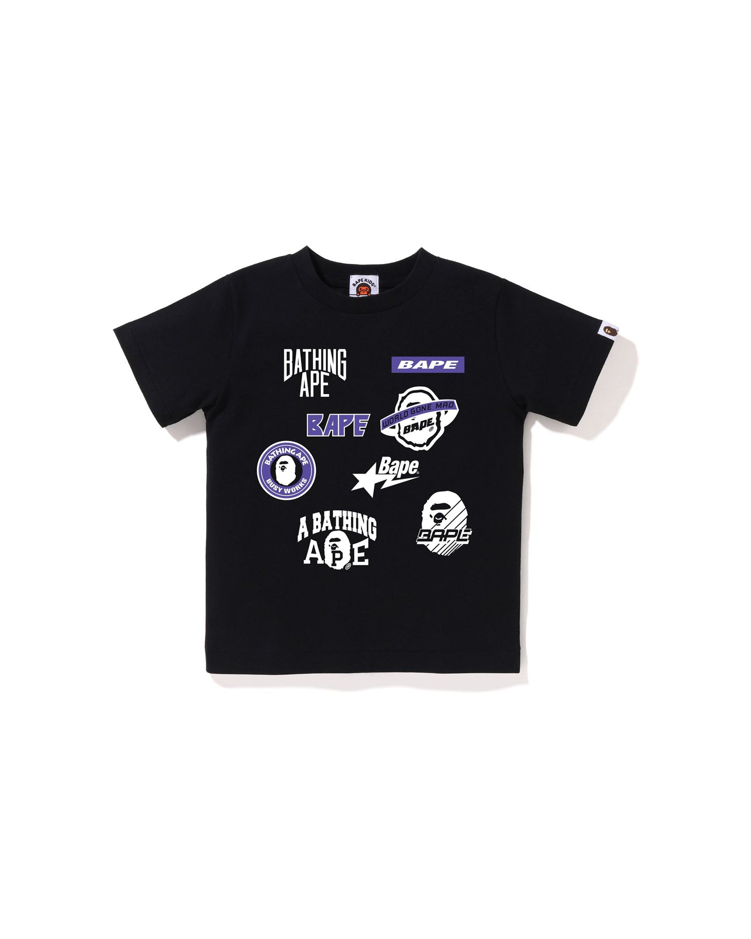 A BATHING APE® Kids Emblem Print Tee | Bape official website – INT