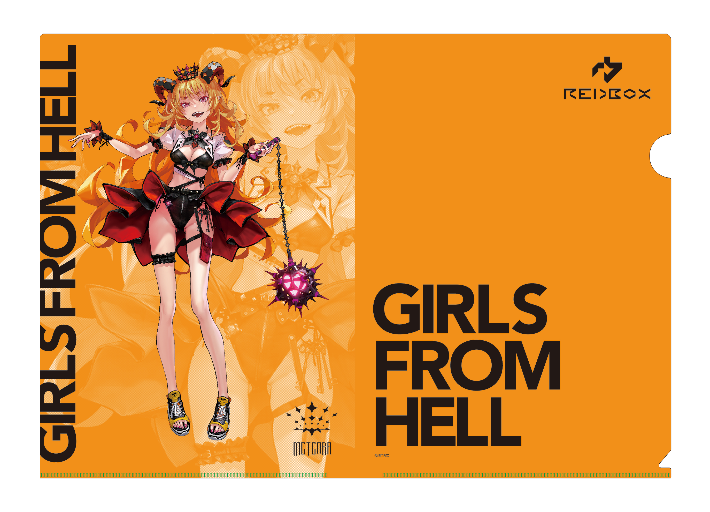 クリアファイル3枚セット GIRLS FROM HELL／Cセット - Tokyo Otaku Mode