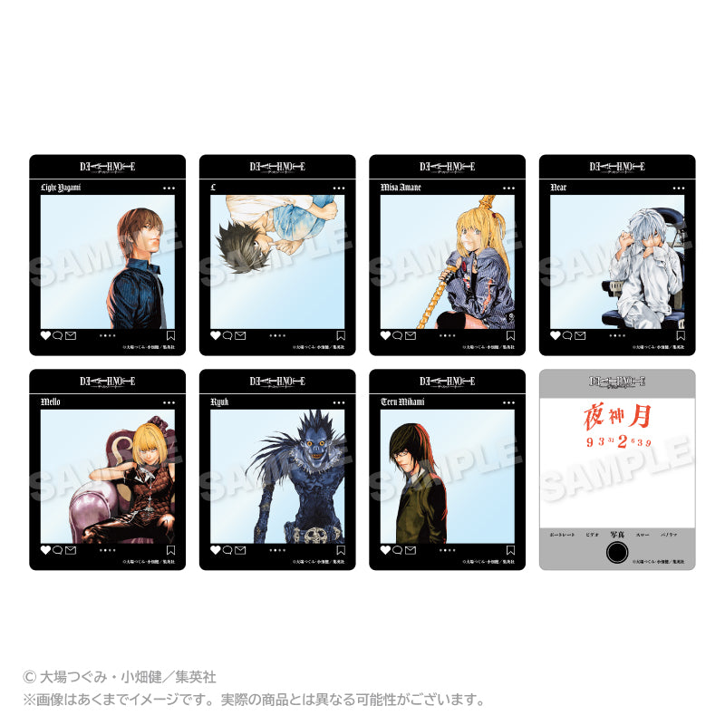 Box/8】DEATH NOTE トレーディングSNS風クリアカード【予約商品