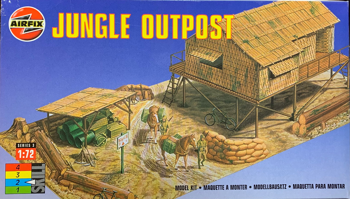 WW2 Jungle Outpost Diorama Kit 1/76 – J-BarHobbies