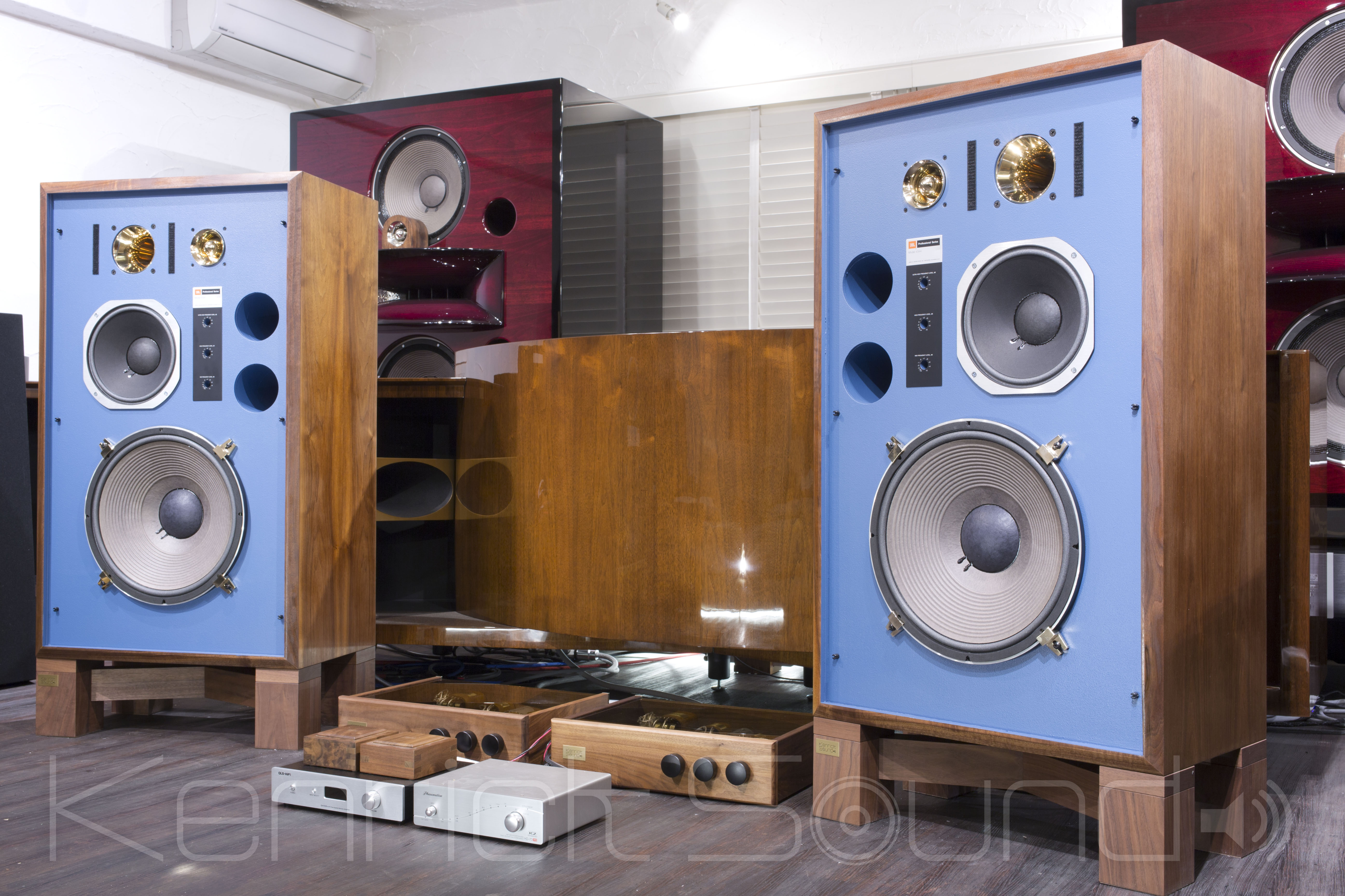 JBL 4344 アルミ青銅ホーン KRSファインメットコア最高峰ネットワーク