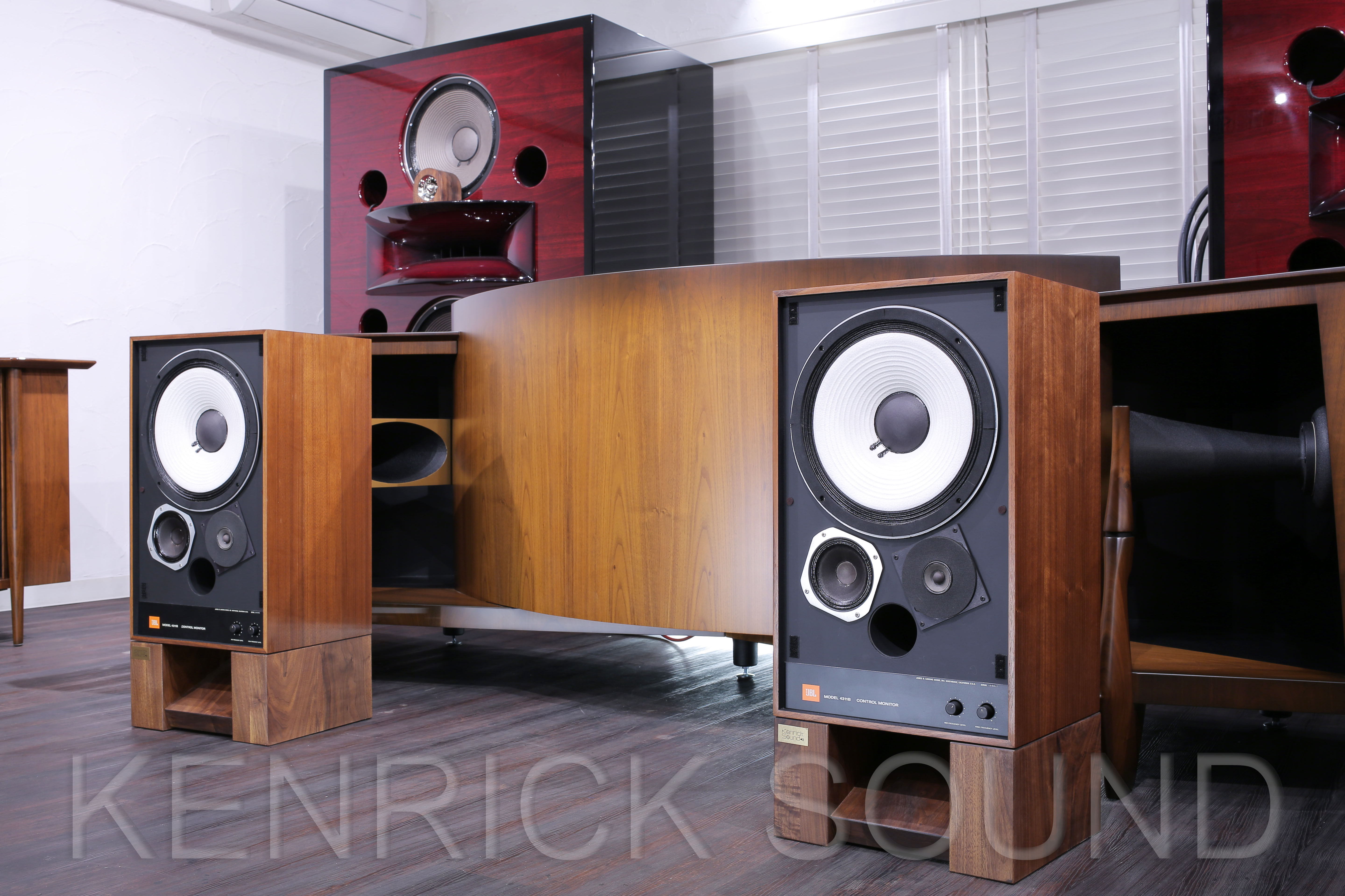 JBL 4311B 驚きの音質にチューニング ケンリックサウンド・メンテ品