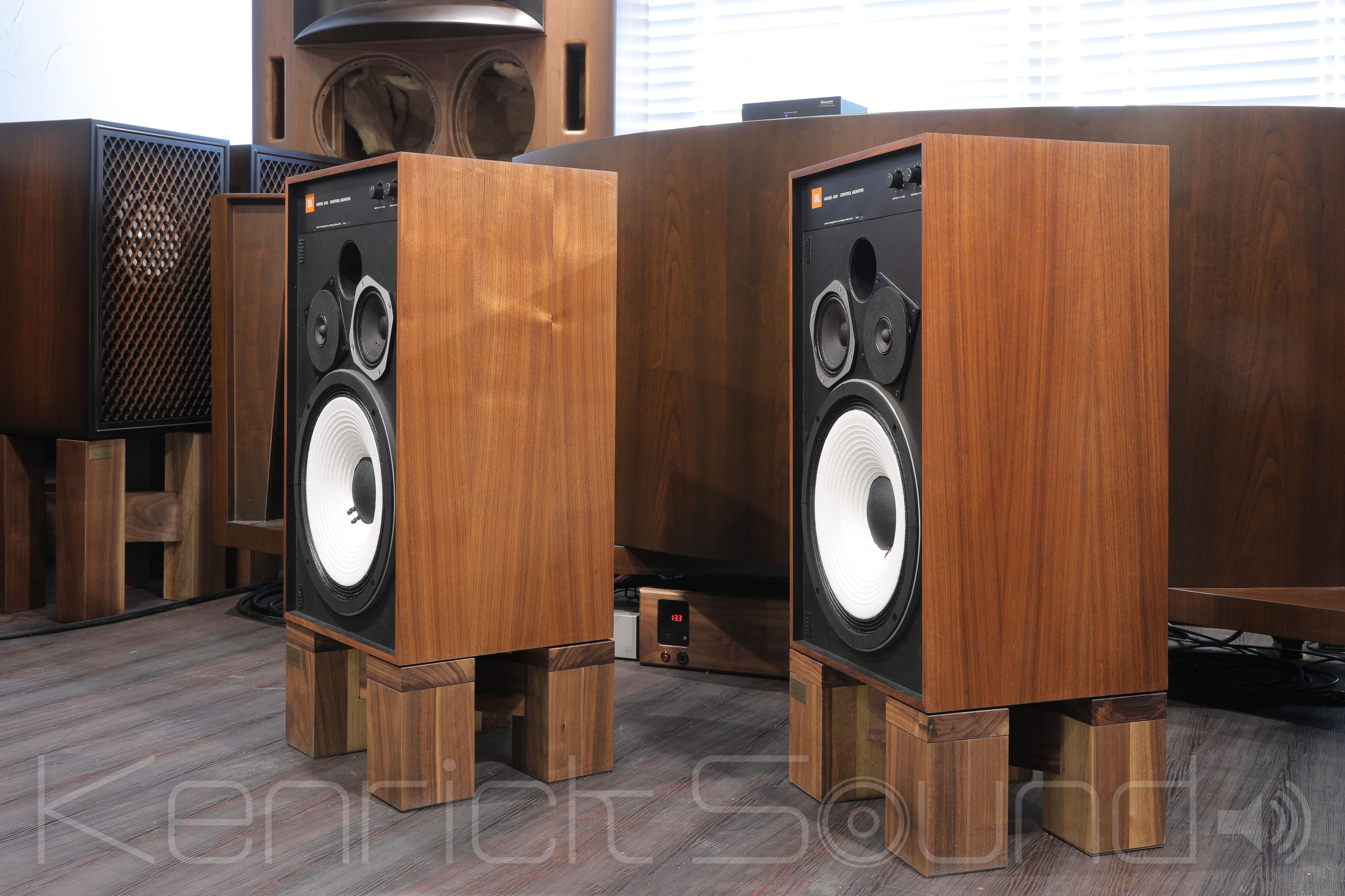 JBL 4312 バイワイヤー対応カルダス端子 リコーン & チューニング