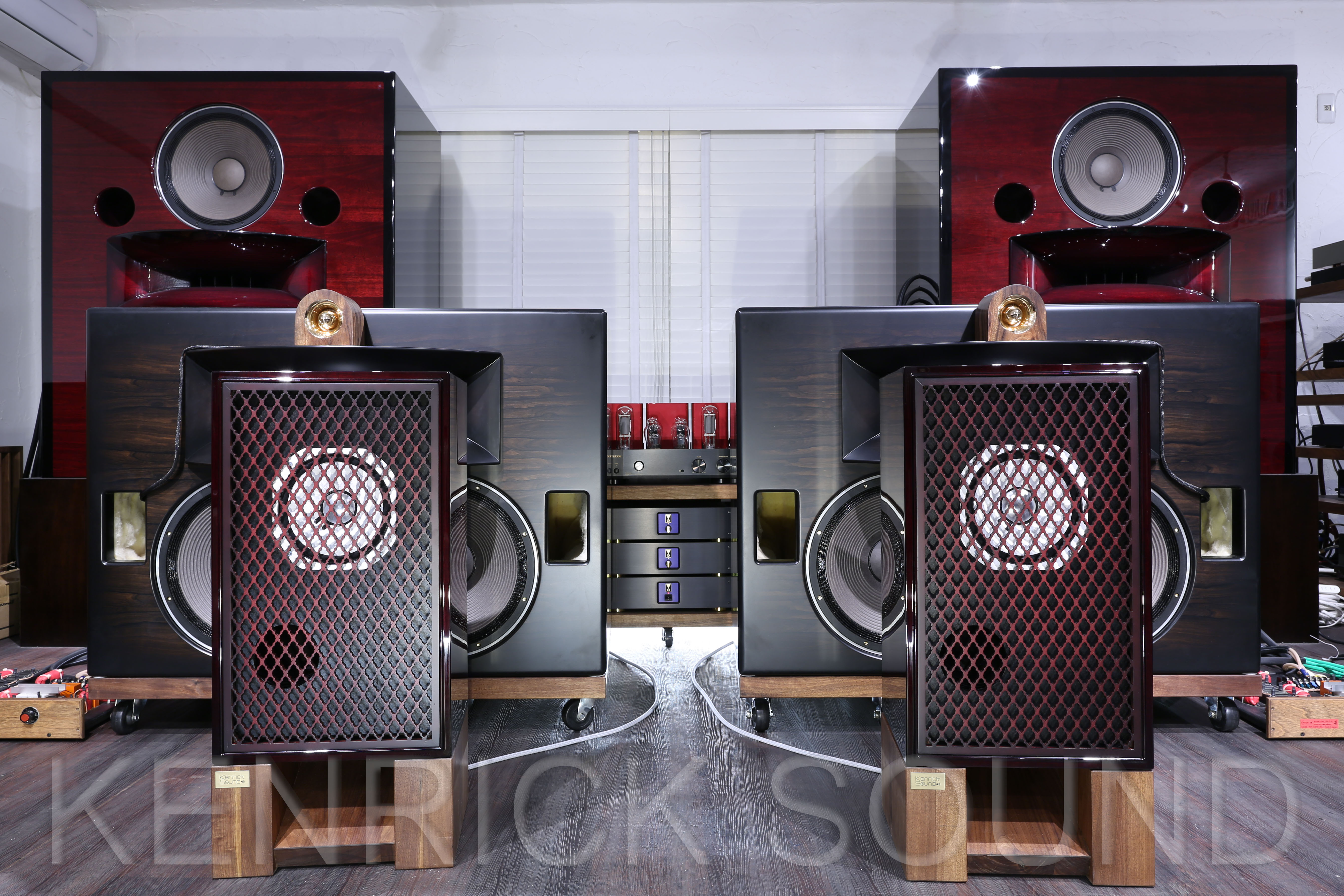 JBL SANSUI SP-LE8T MK2 アルニコ再着磁・マホガニーピアノ塗装