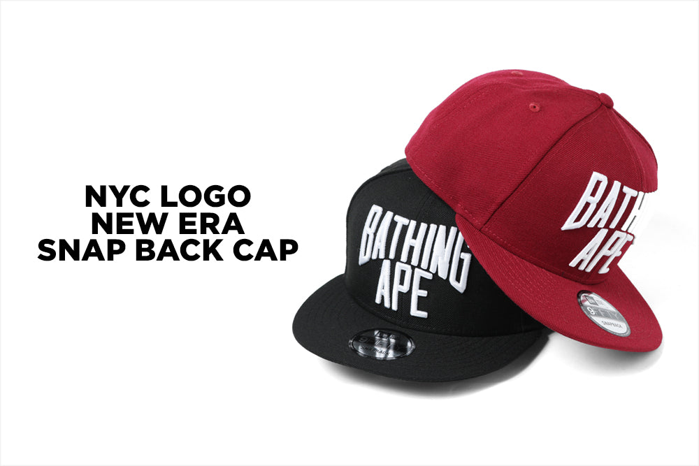 NYC LOGO NEW ERA SNAP BACK CAP | bape.com