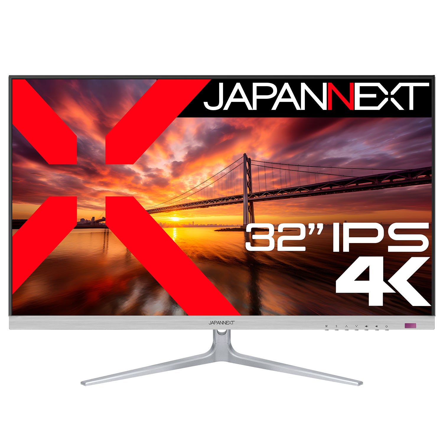 JAPANNEXT 32インチ IPSパネル搭載 4K(3840x2160)解像度 液晶モニター