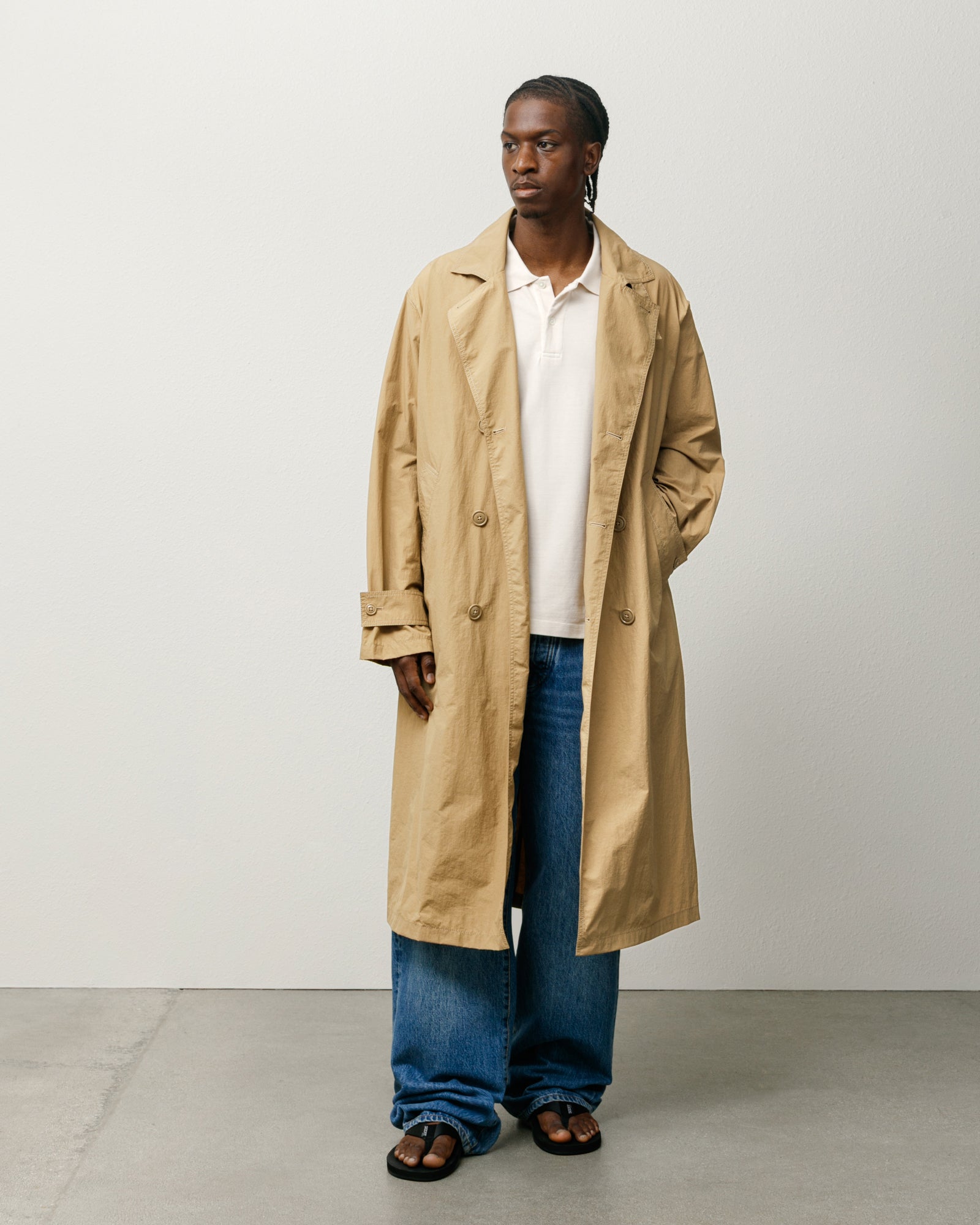 Lightweight Surfman Trench – Khaki | Outerwear | Stüssy Japan
