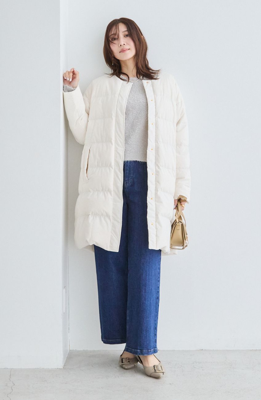 エアリーピュアダウンダブルステッチコート｜FURRY、REYELL公式通販