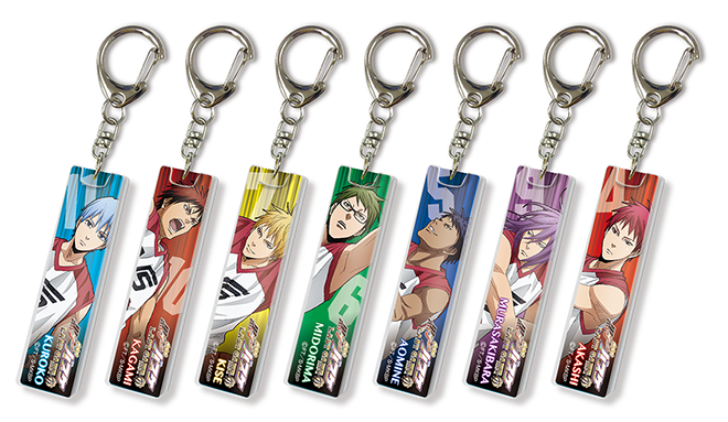 黒子のバスケ☆缶バッジジャンフェスアクリルキーホルダー赤司 黒子の