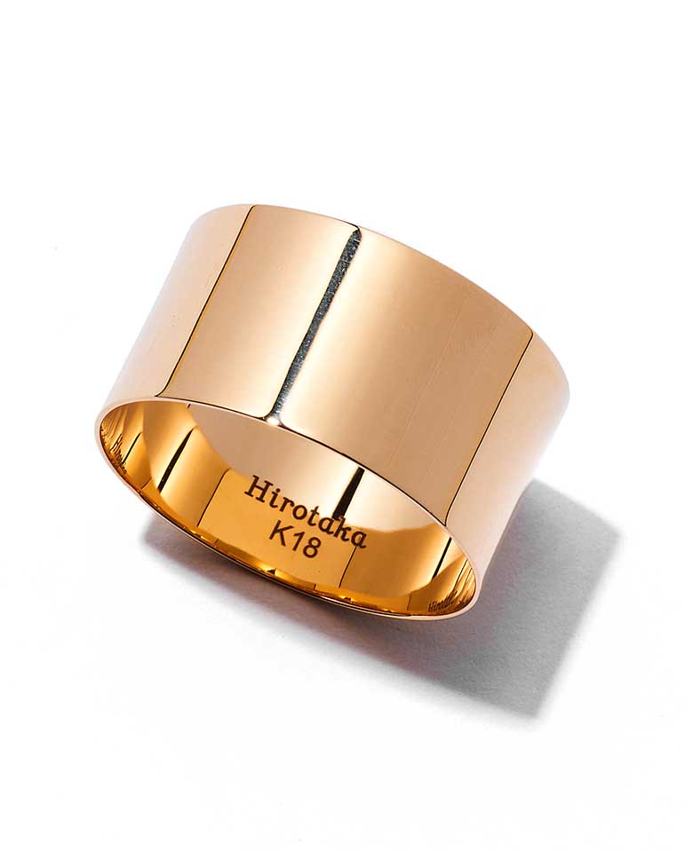 K18 All About Basics フラット ワイドリング – 買えるLEON