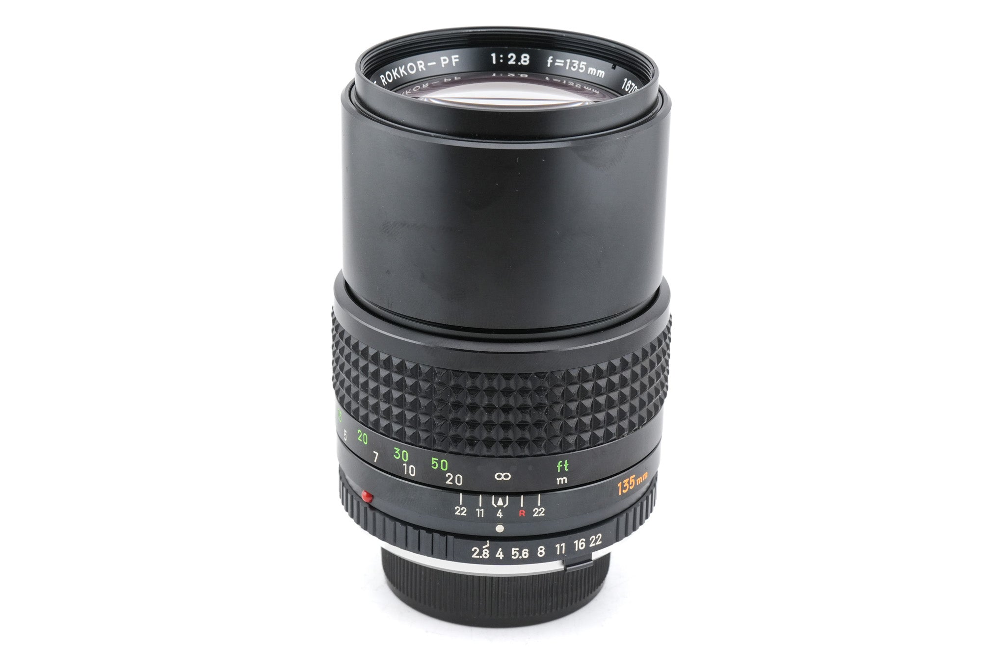 Minolta 135mm f2.8 MC Tele Rokkor-PF - Lens – Kamerastore