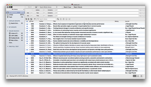 220 Endnoteを使って学術論文のPDFファイルを管理する | S&Cつれづれ