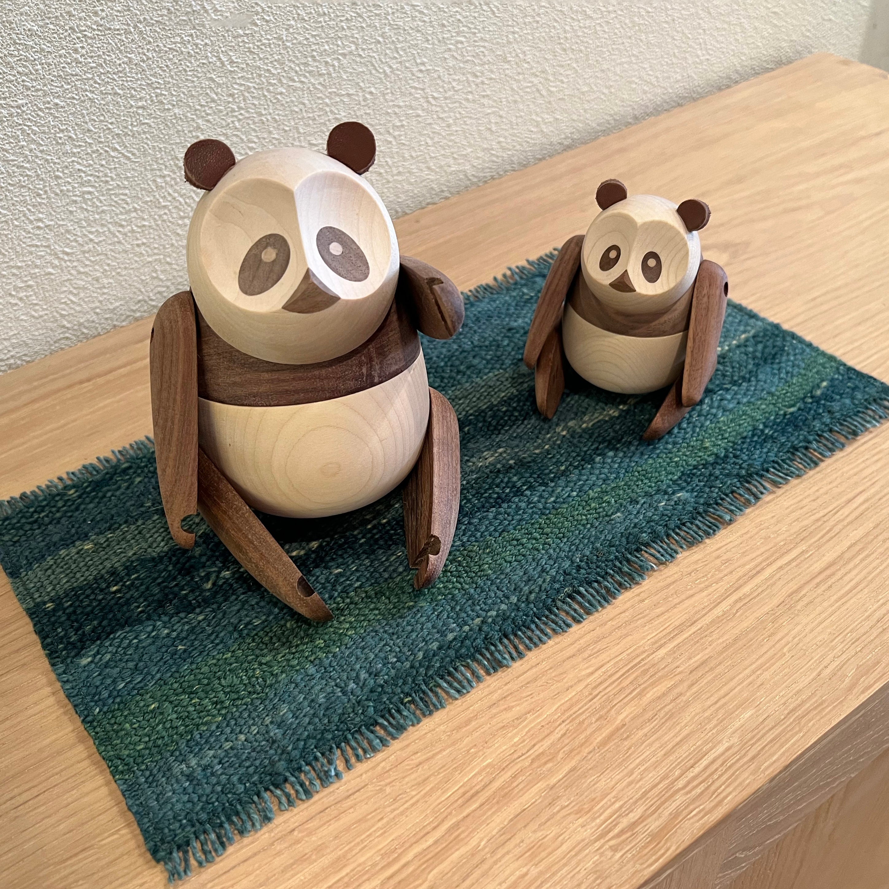 キリム屋さん.com 特製マット付き】PANDA（パンダ）LARGE & SMALL