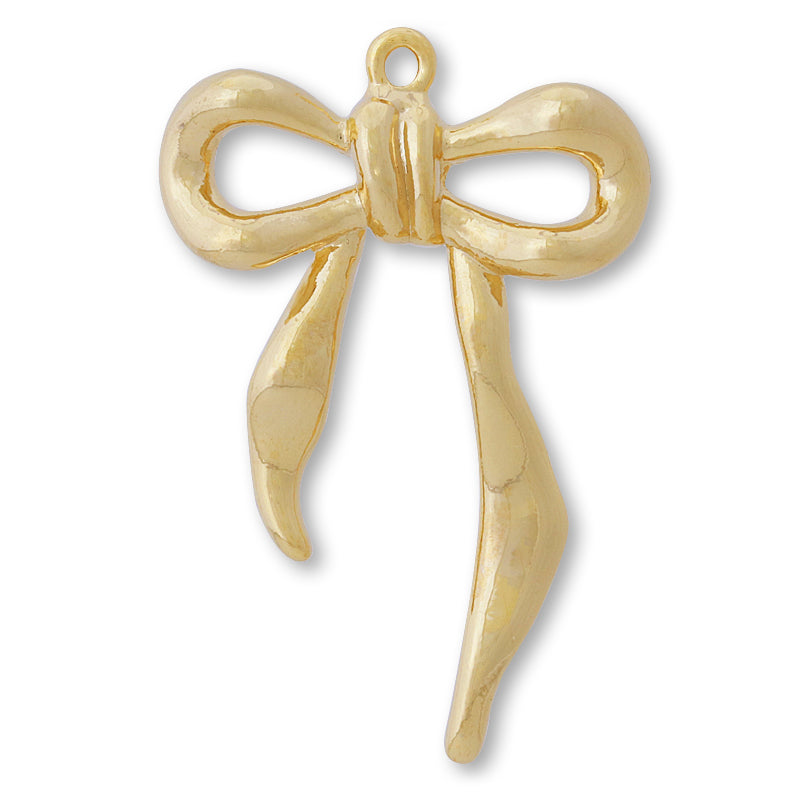 チャーム リボンNo.12 ゴールド – 貴和製作所オンラインストア