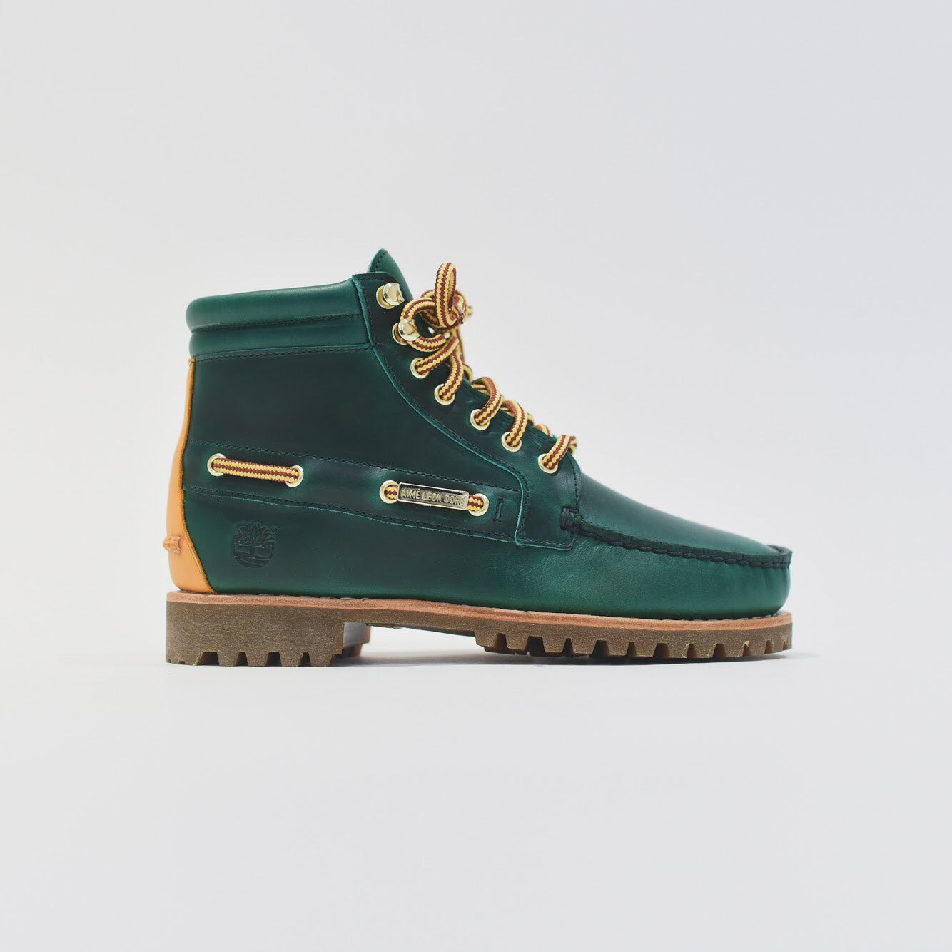 Timberland x Aimé Leon Dore 7 Eye Lug Sole Boot - Green – Kith
