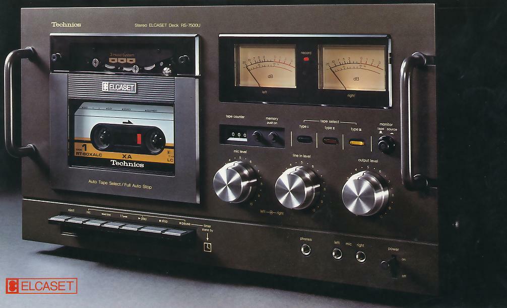 TechnicsエルカセットXD RT-60XDLC LC-60 TYPE I Technicsエルカセット