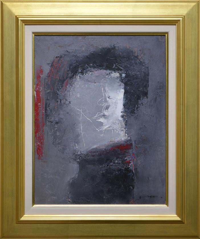 人物画#13 男性の肖像 油彩画 6号 F6 油絵 人物画#13 男性の肖像 油彩