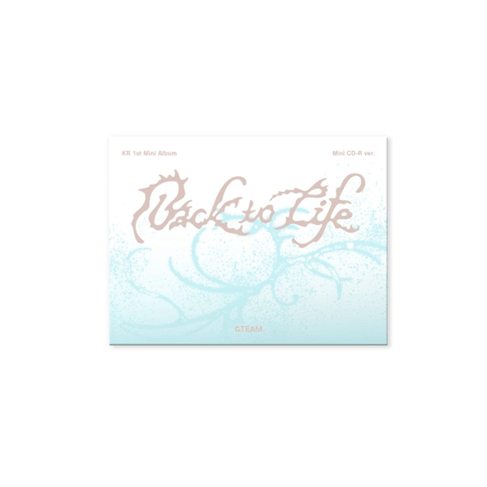 &TEAM - KR 1st アルバム Back to Life (Mini CD-R ver.)
