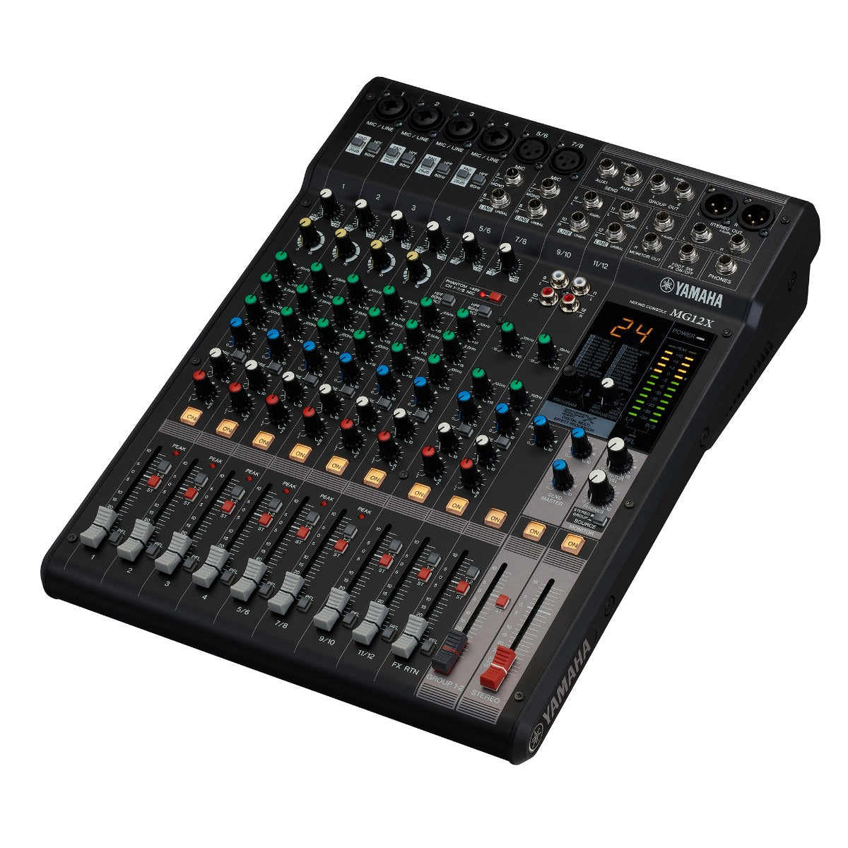 Yamaha MG12X 12-Input Stereo Mixer with Effects CABLE KIT – Kraft