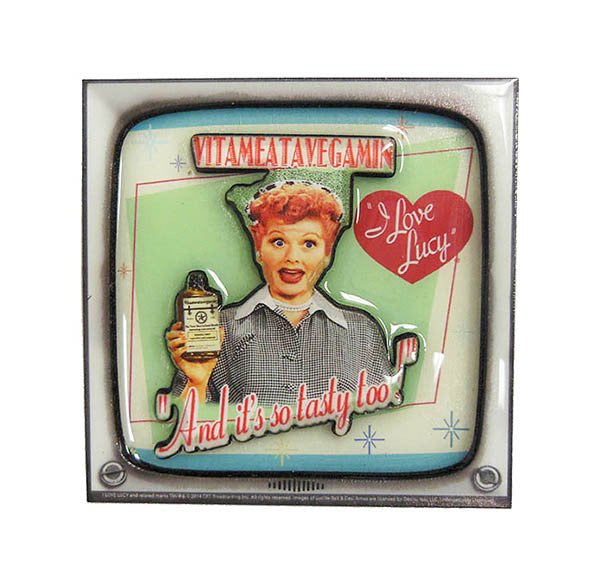 Vitameatavegamin 3D Magnet - Lucy Desi Museum