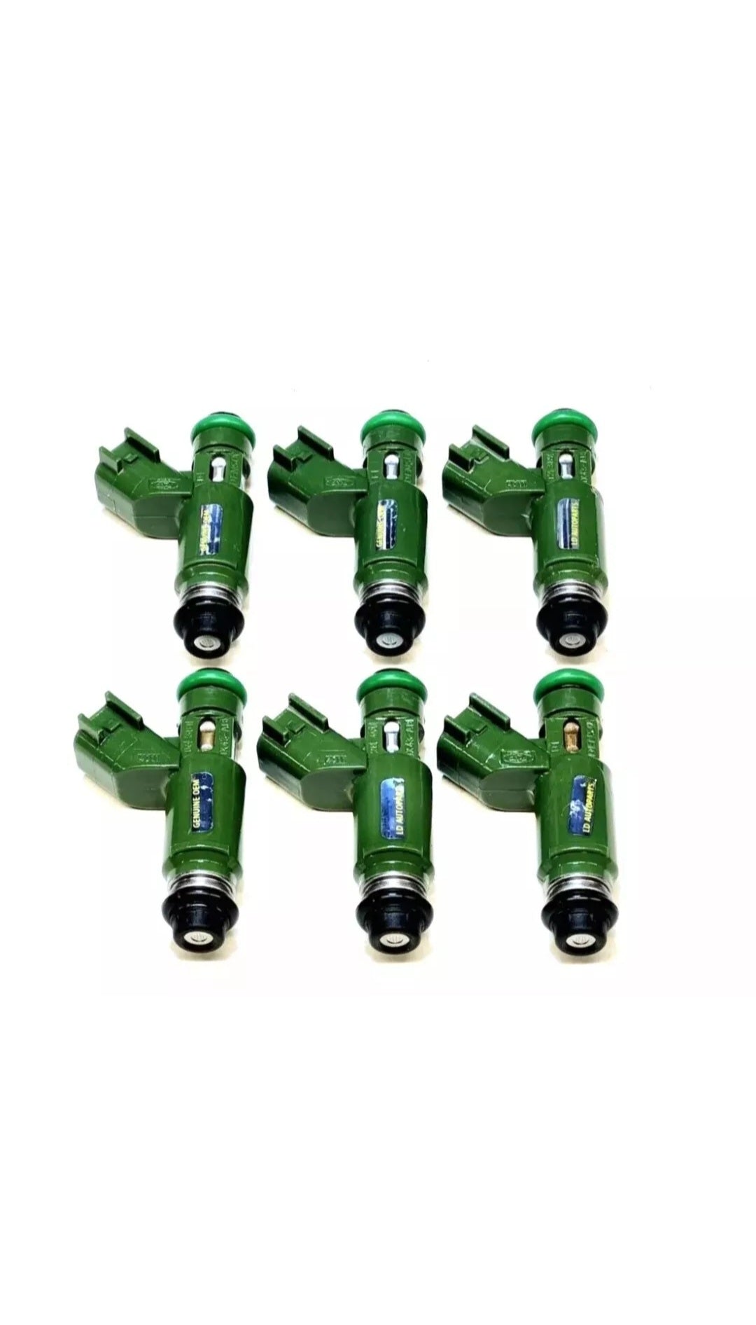 Set of 6 OEM Denso 1X43-AB / 195500-4011 / C2S8062 fuel injectors