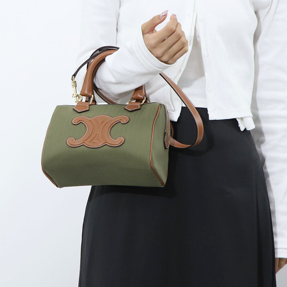 CELINE トリオンフ スモール ボストン 2way – LE CHIEN