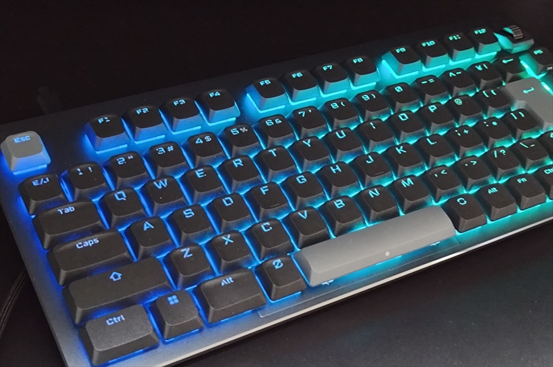 ラピッドトリガーが便利すぎ！エレコムの75％ゲーミングキーボード