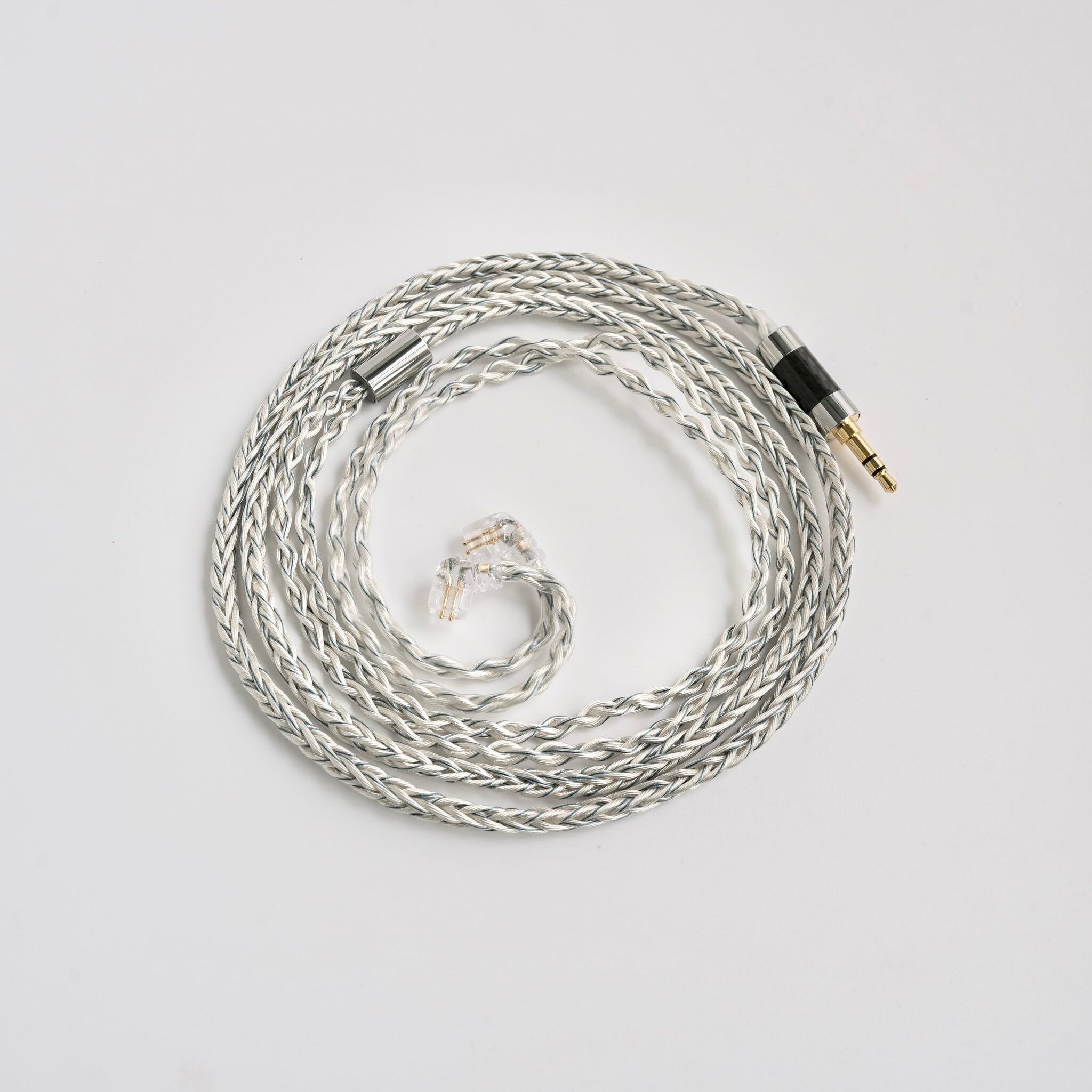 8芯銀メッキ銅リケーブル 2pin ICE