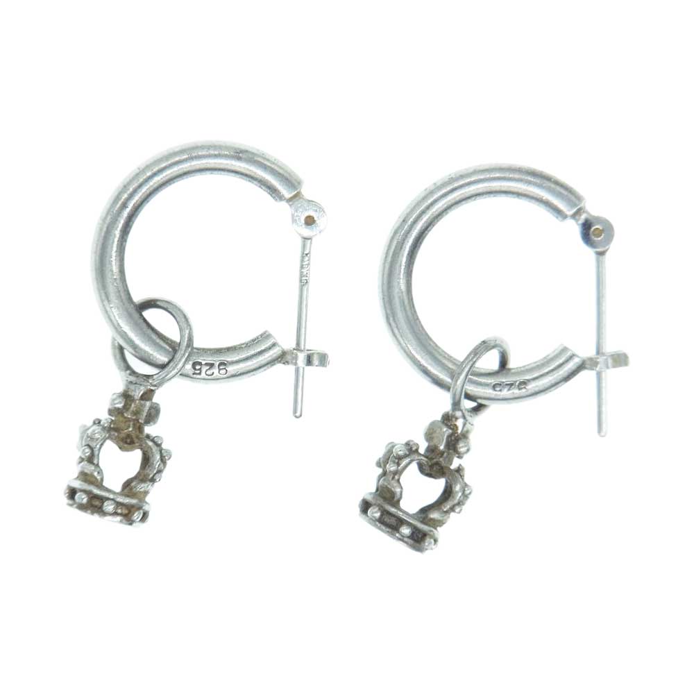 Justin Davis ジャスティンデイビス SEJ010 クラウンフープ ピアス 両