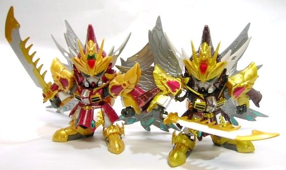 紅蓮装曹操ガンダム＆天玉鎧・炎凰 : 玩具店：ぜんまいの森