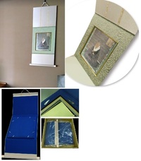 親鸞聖人熊皮御影 色紙 額軸（がくじく）入り - 法藏館 おすすめ仏教書