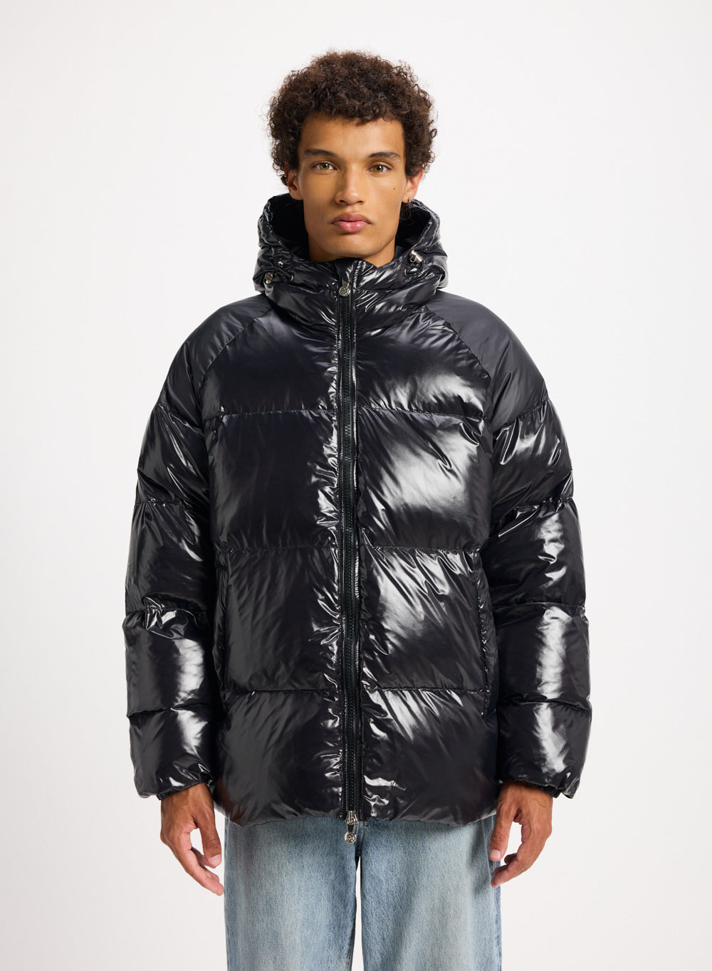Unisex warm shiny down jacket Sten | Pyrenex EN