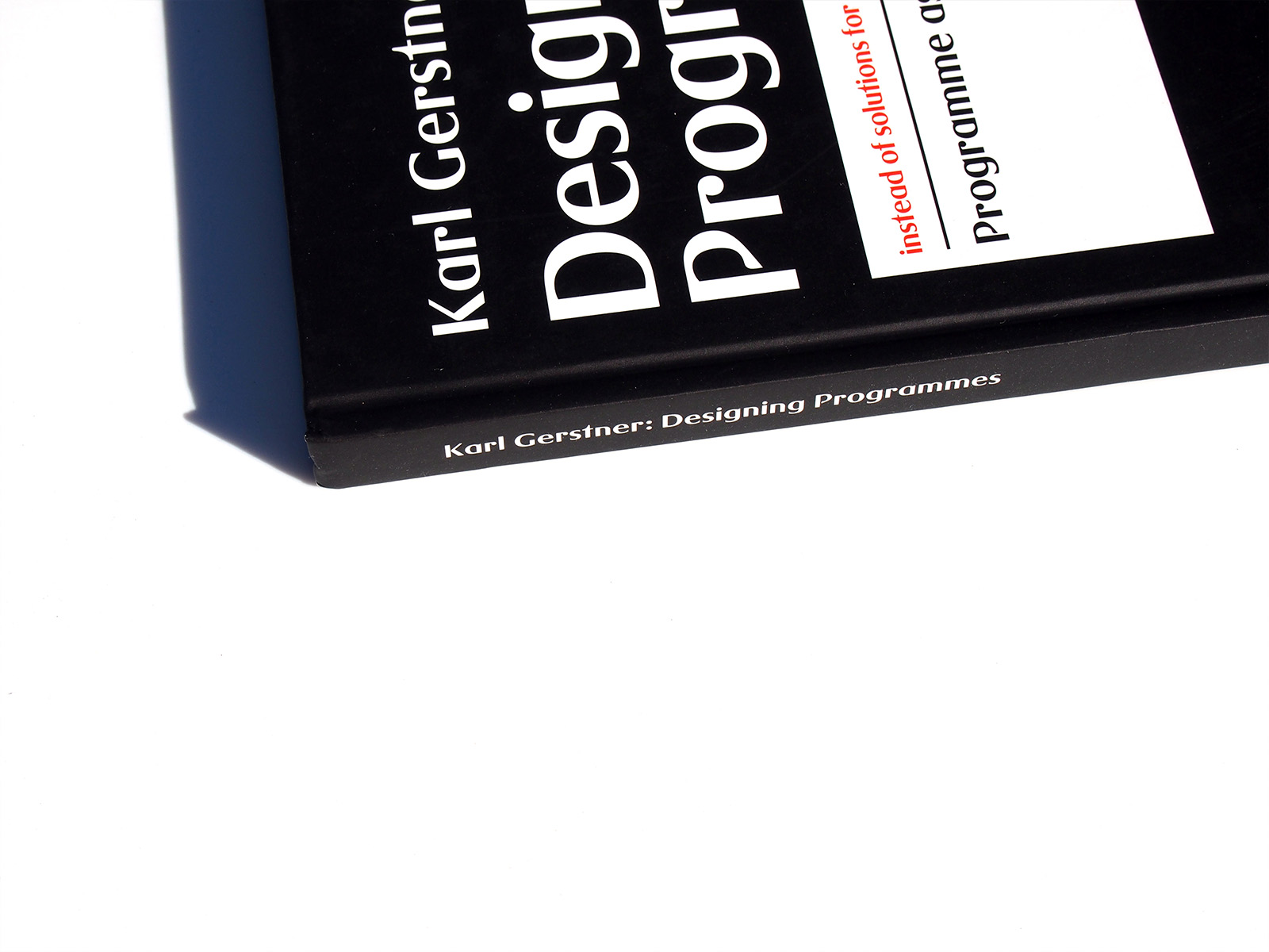 Karl Gerstner: Designing Programmes | PAGE SPREAD