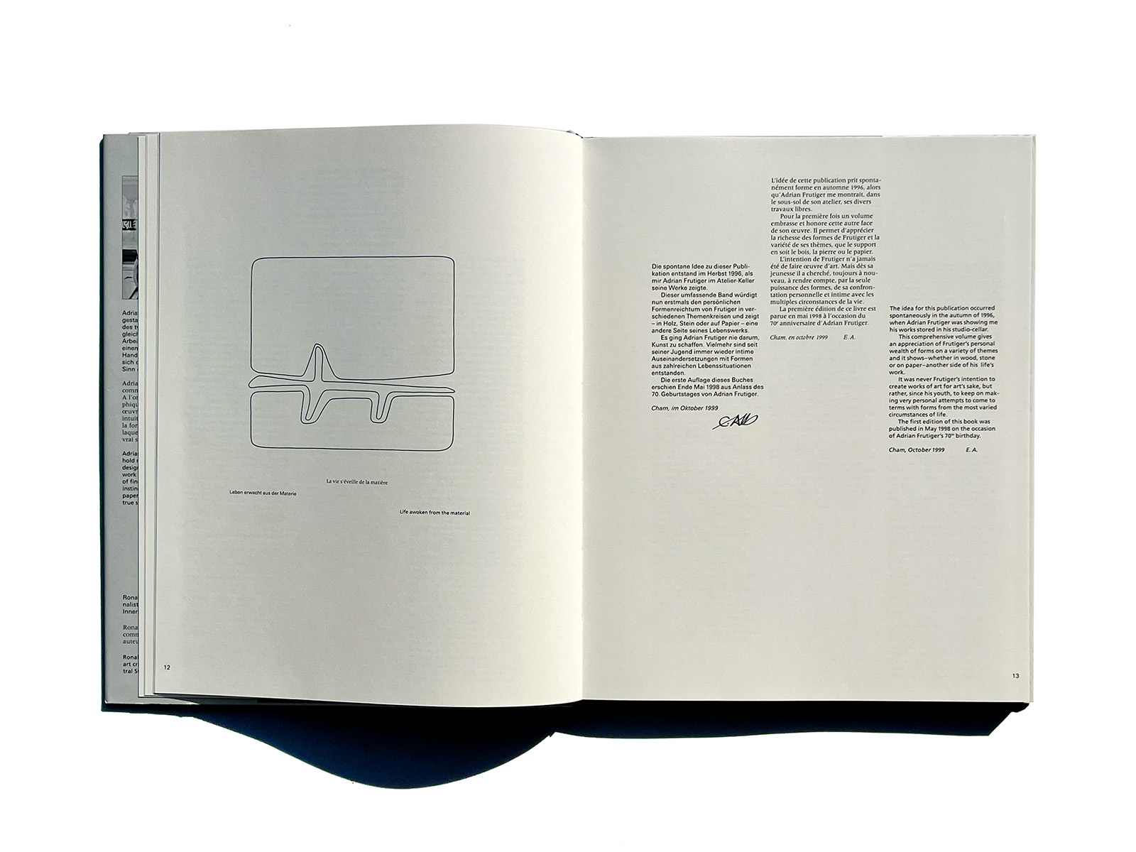 Adrian Frutiger Forms and Counterforms | PAGE SPREAD