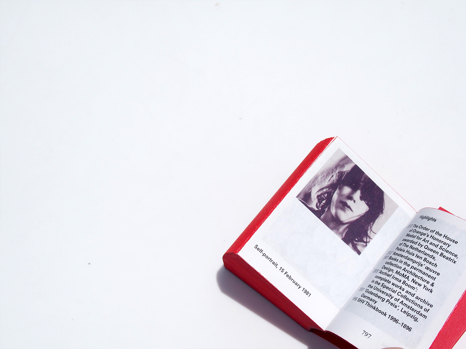 Irma Boom – The Architecture of the Book | PAGE SPREAD