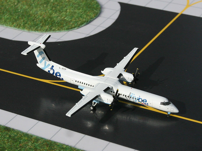 Flybe Bombardier Dash 8 Q400 G-JECK GeminiJets GJBEE733 Scale 1