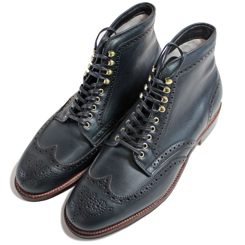 Alden オールデン D4810H CHROMEXCEL NVY WING TIP BOOTを通販【paper